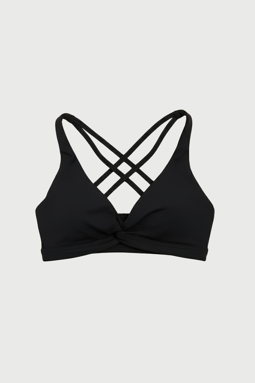 Soft Form Twist Cross Back Bra