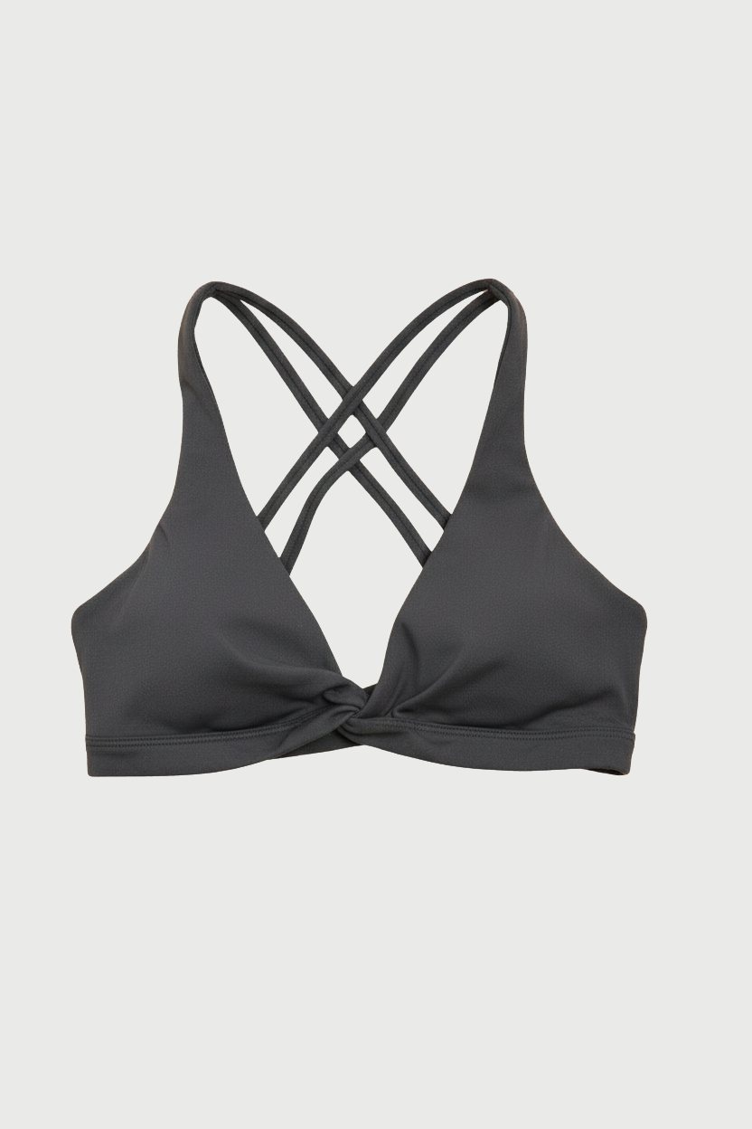 Soft Form Twist Cross Back Bra - KASI Active