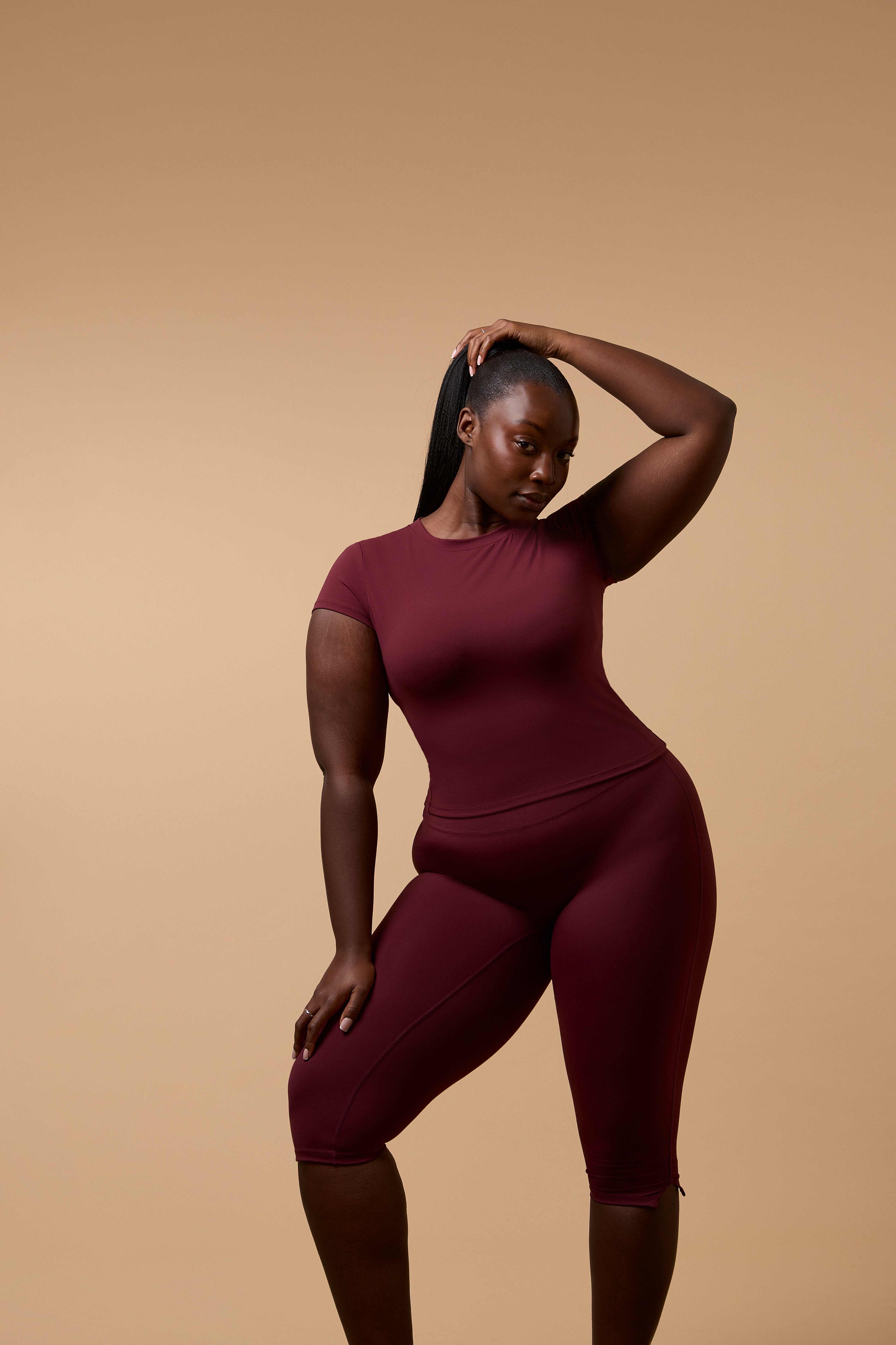 Soft Form High Waisted Capri Leggings - KASI Active