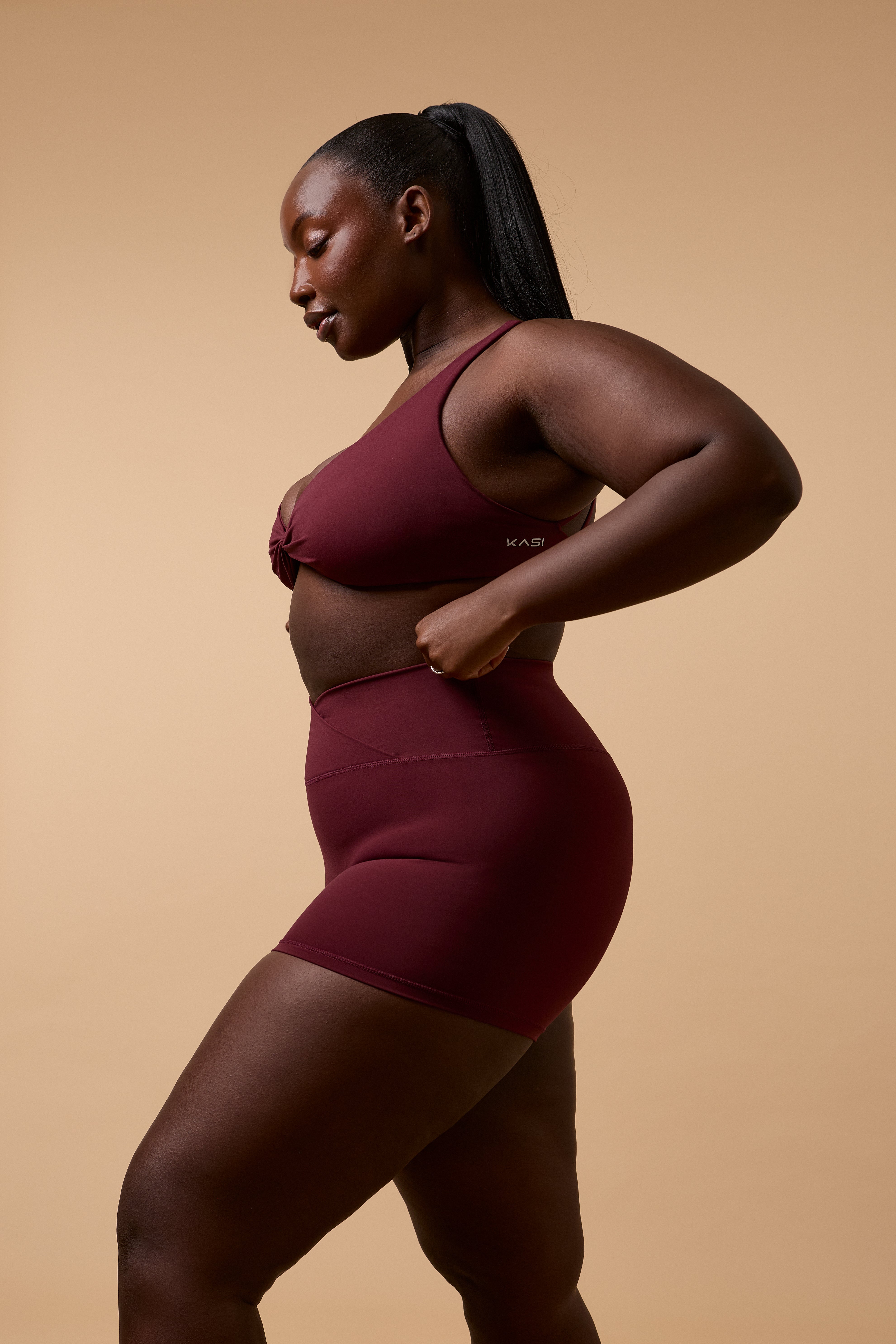 Soft Form Twist Cross Back Bra