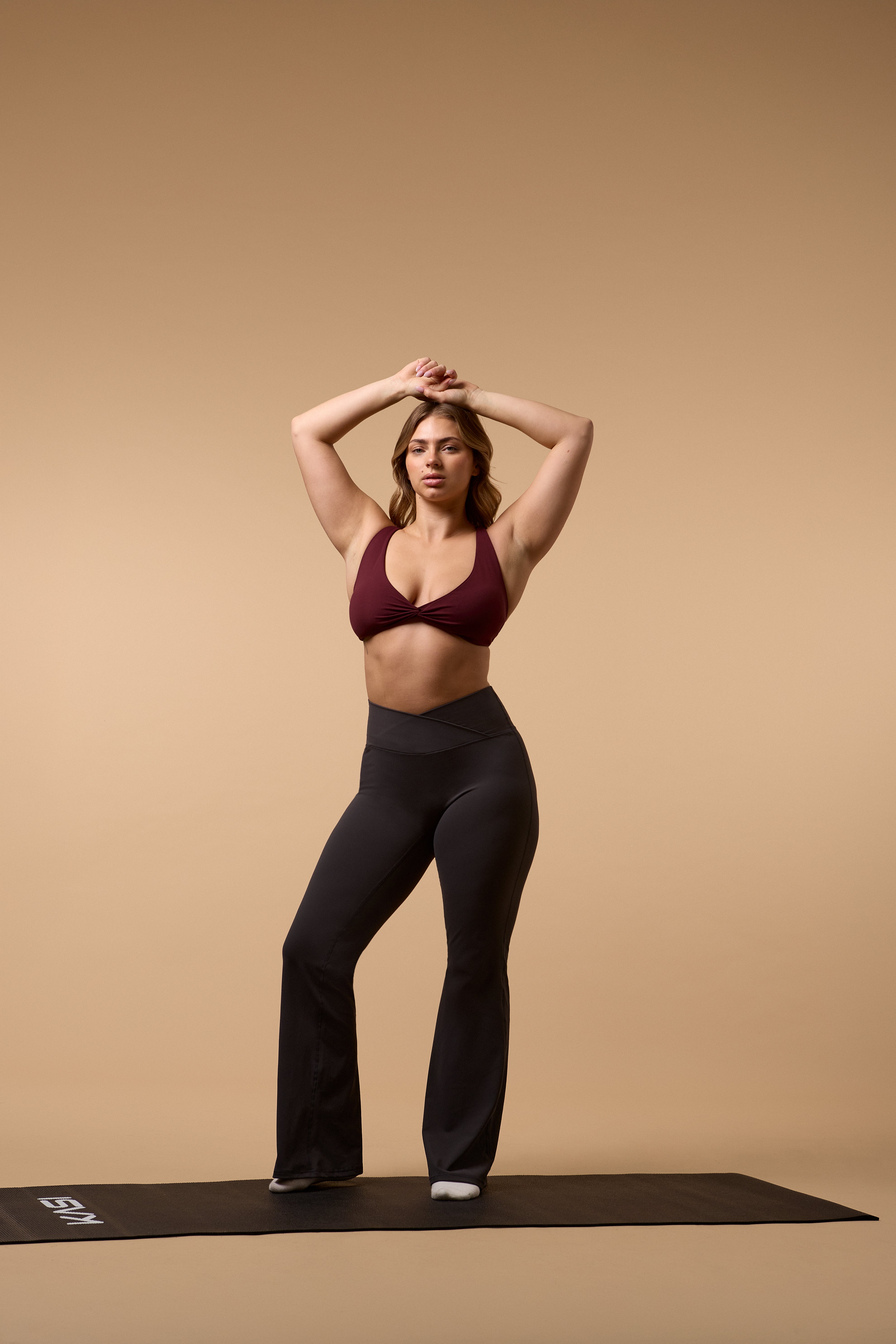 Soft Form Wrap Flared Yoga Leggings