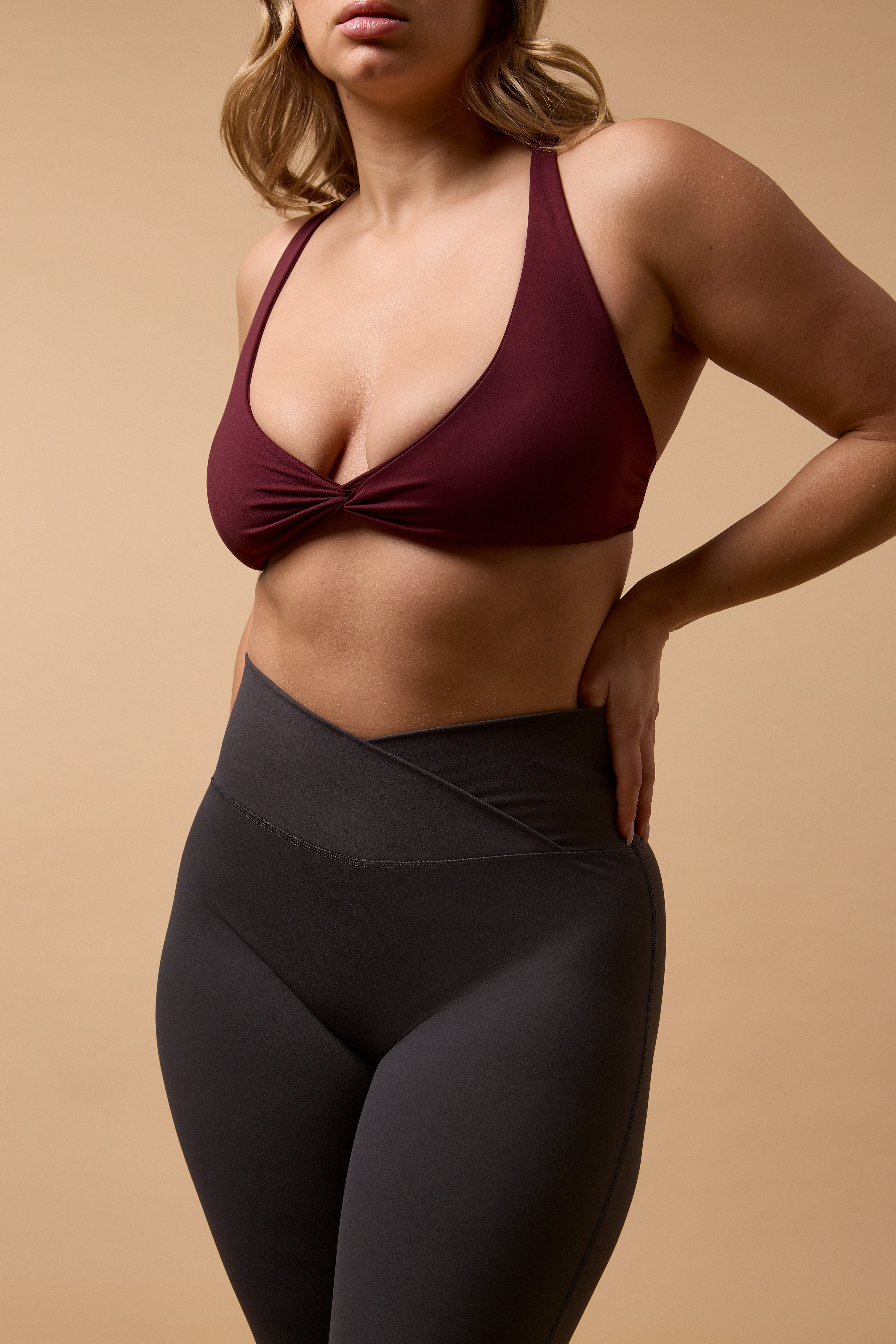 Soft Form Wrap Flared Yoga Leggings