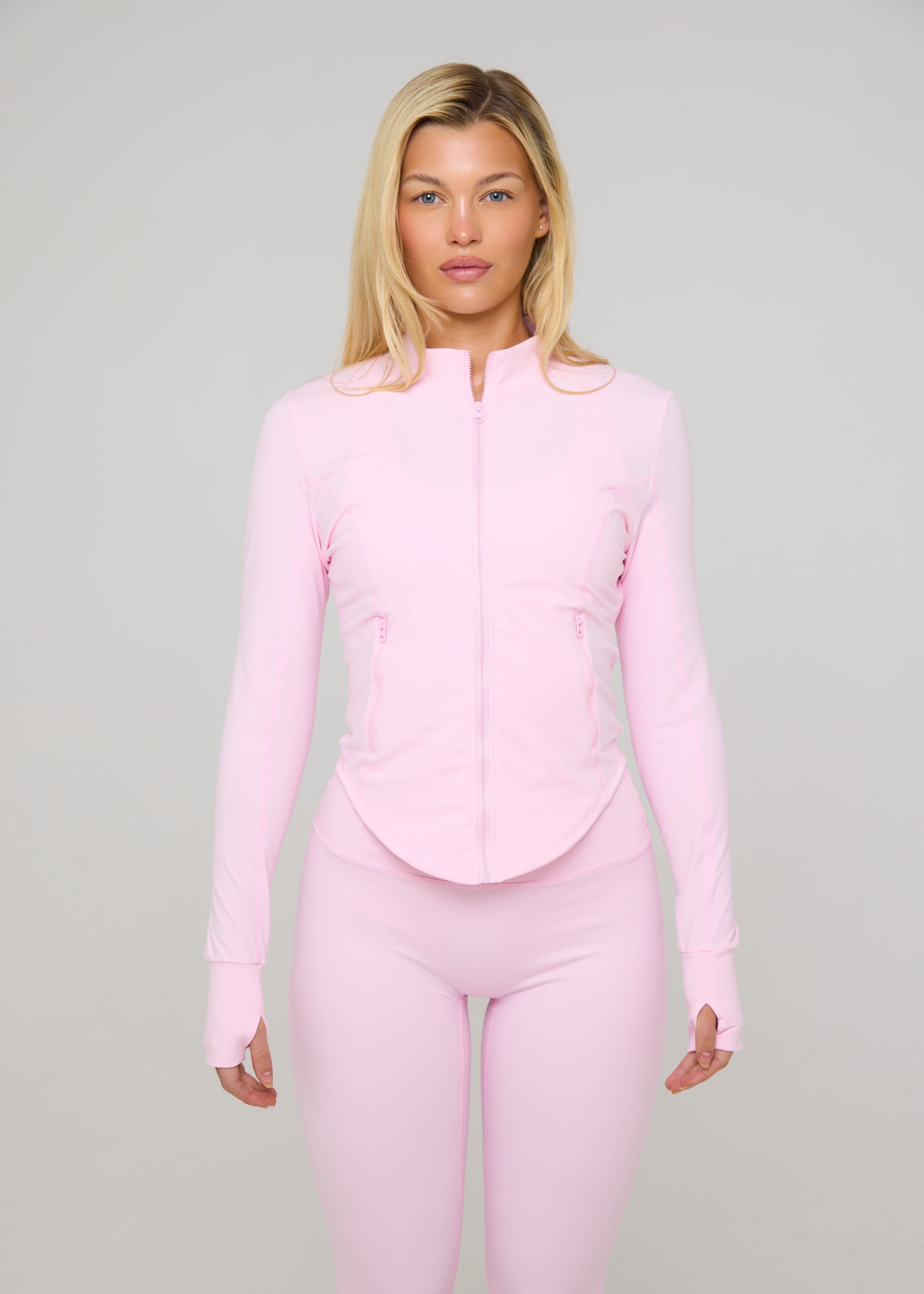 Sculpted Zip Up Jacket
