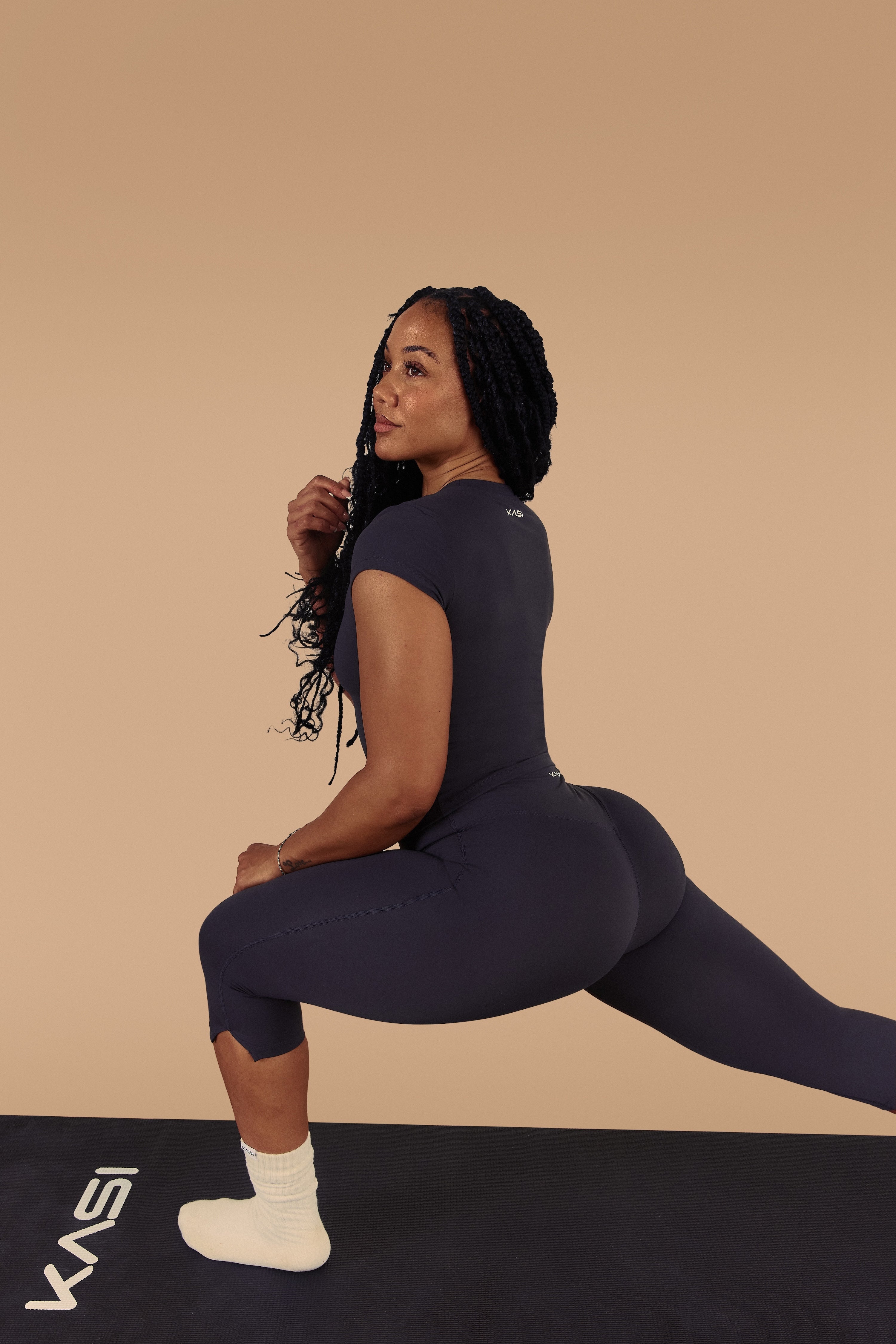 Soft Form High Waisted Capri Leggings - KASI Active