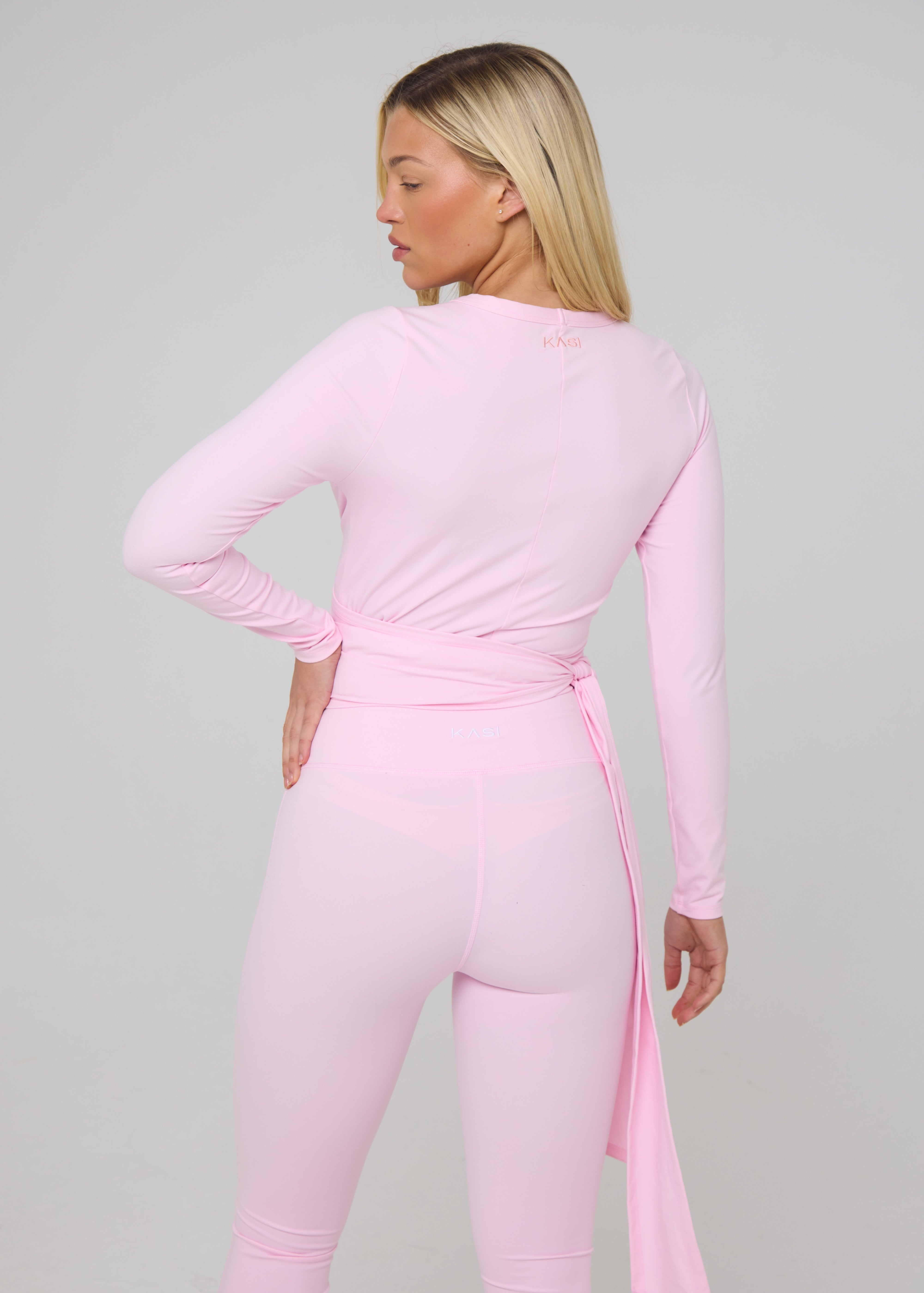 Long Sleeve Wrap Top