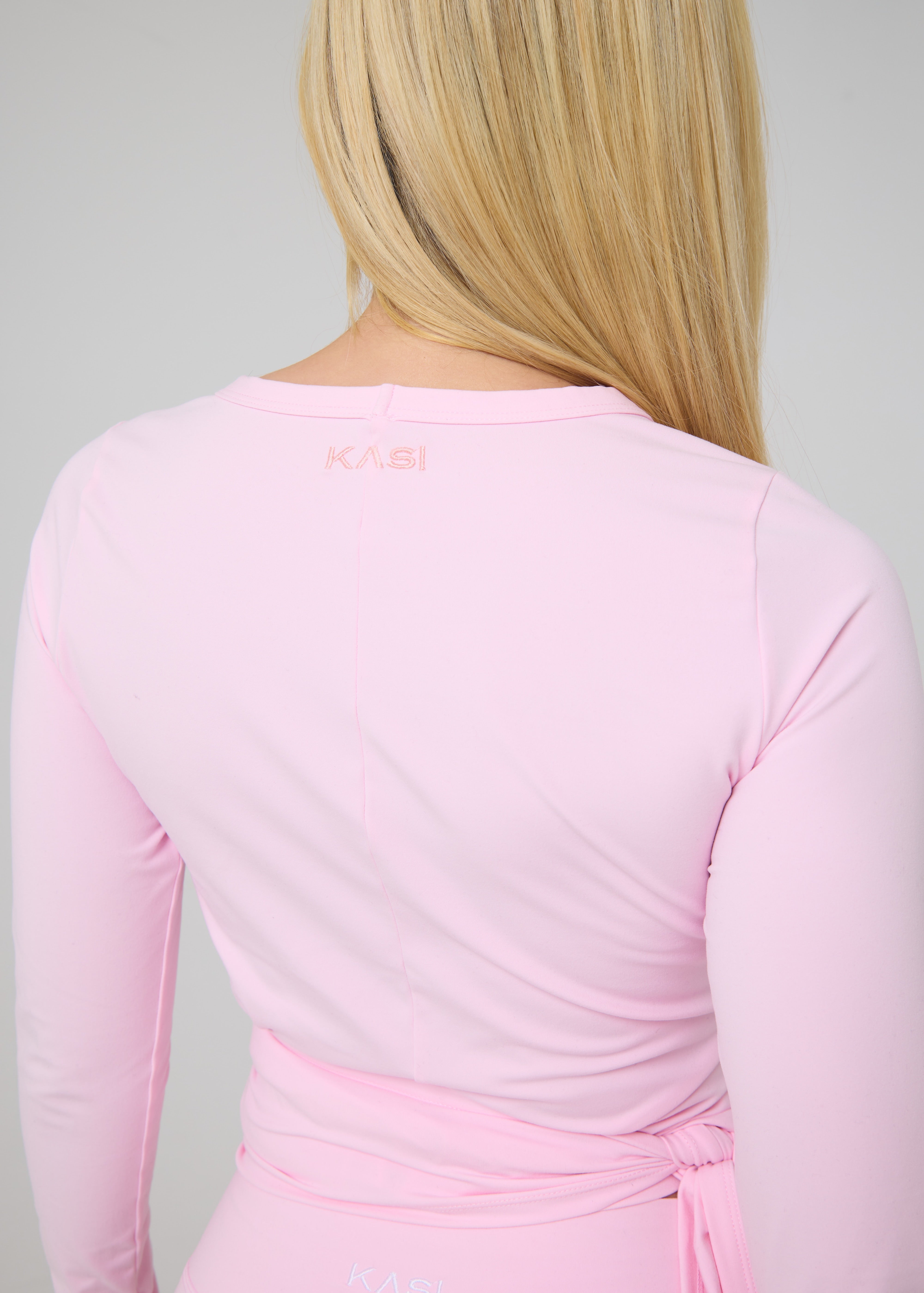 Long Sleeve Wrap Top