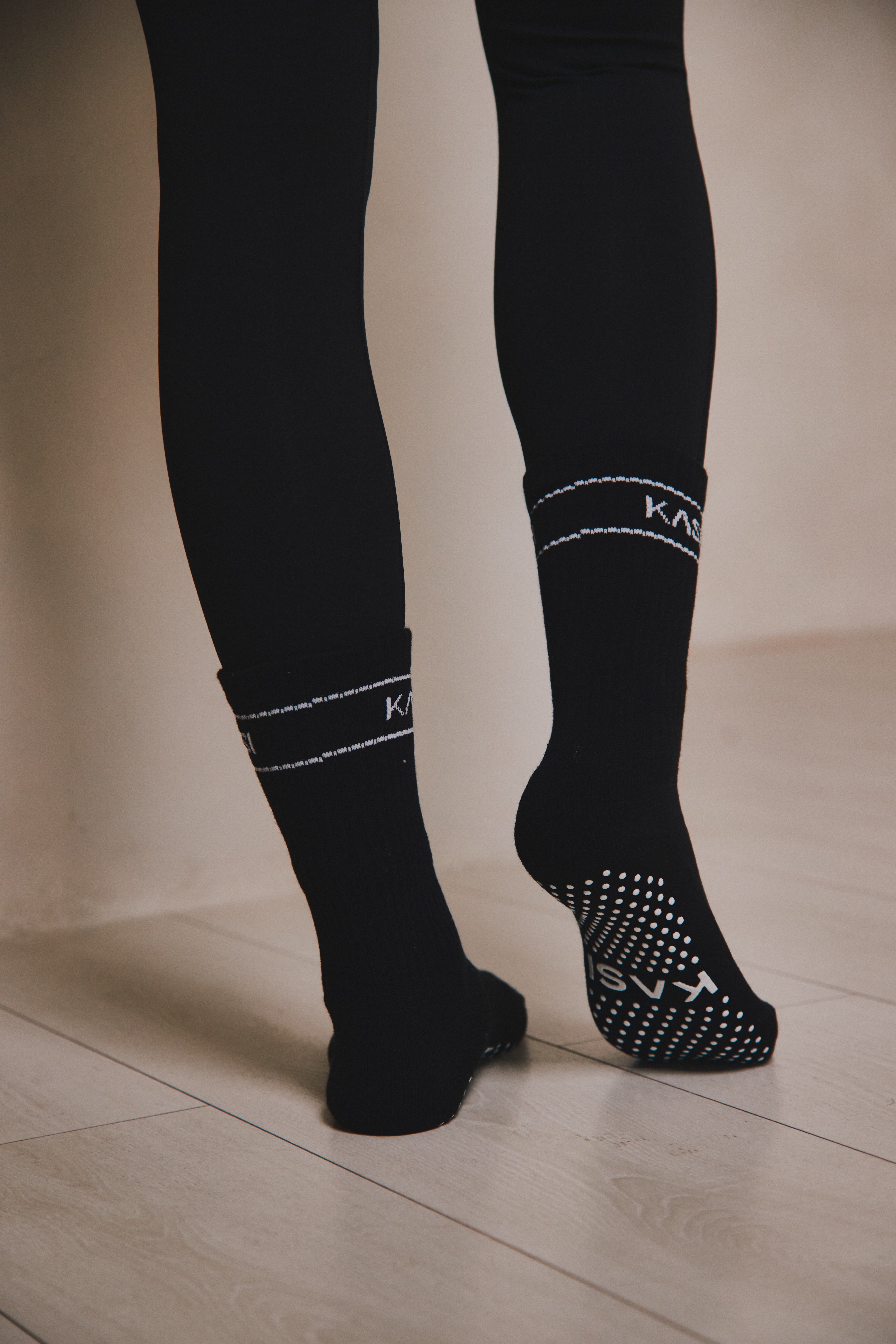 Black Kasi Grip Socks - KASI Active