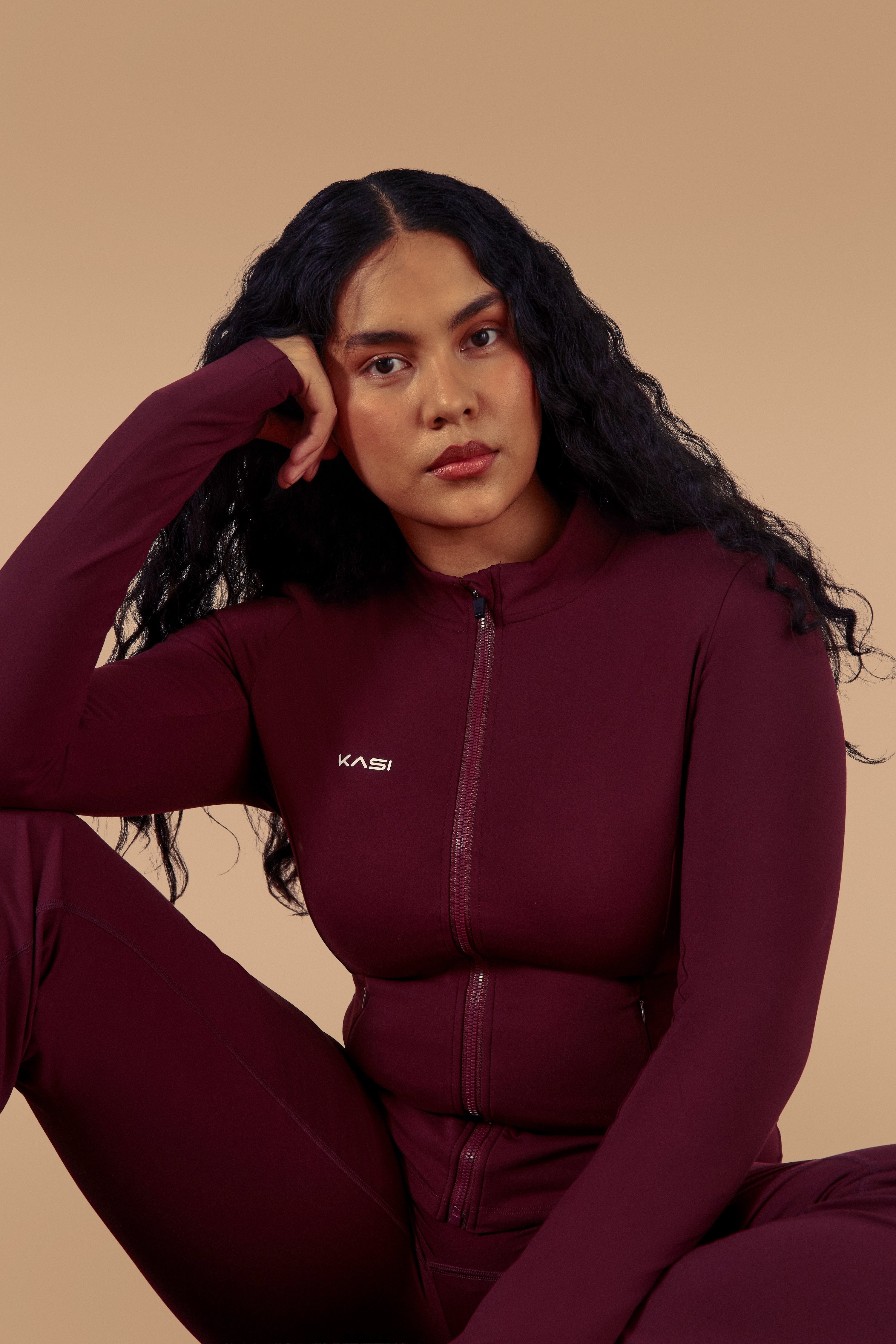 Soft Form Sculpted Zip Up Jacket