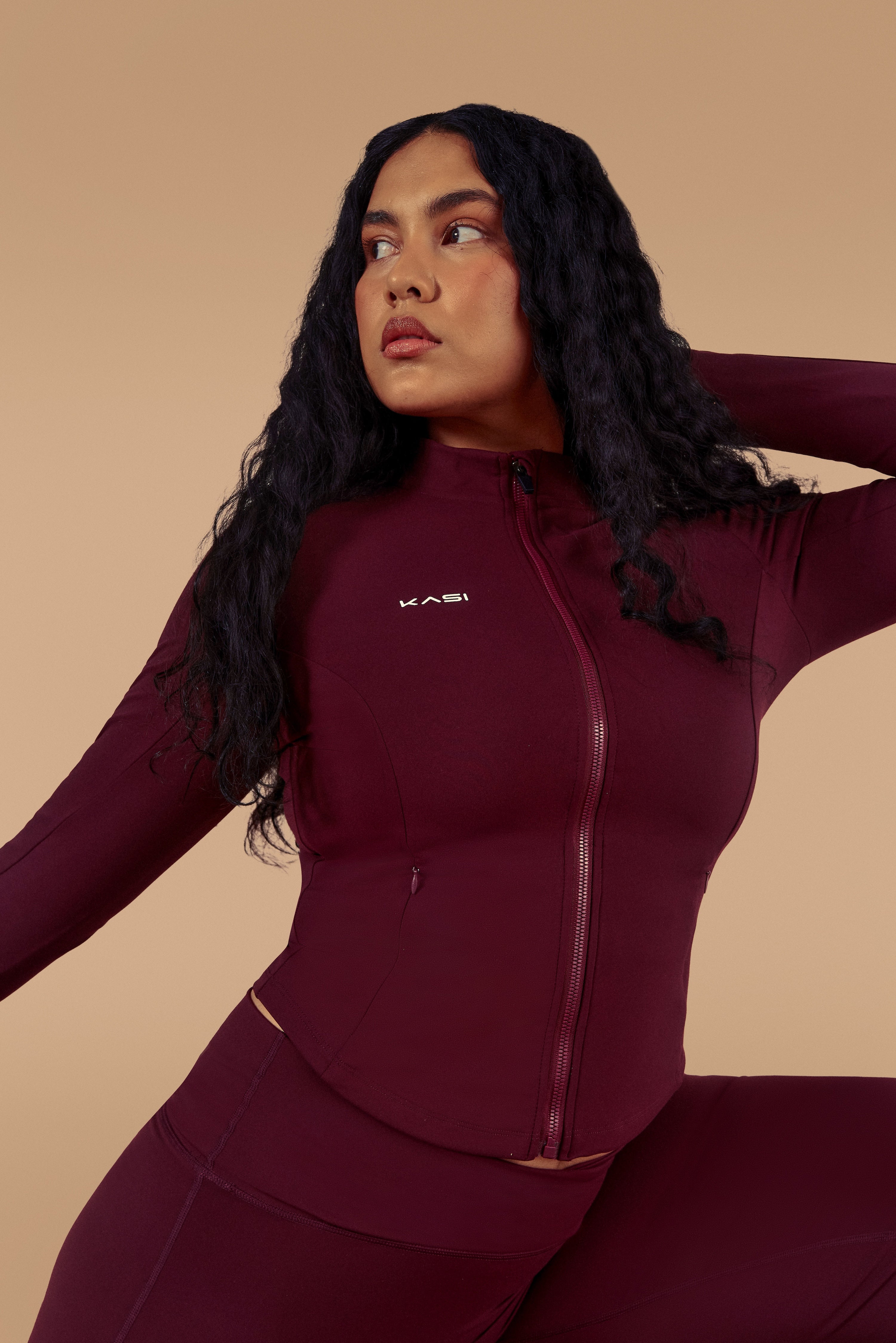 Soft Form Sculpted Zip Up Jacket