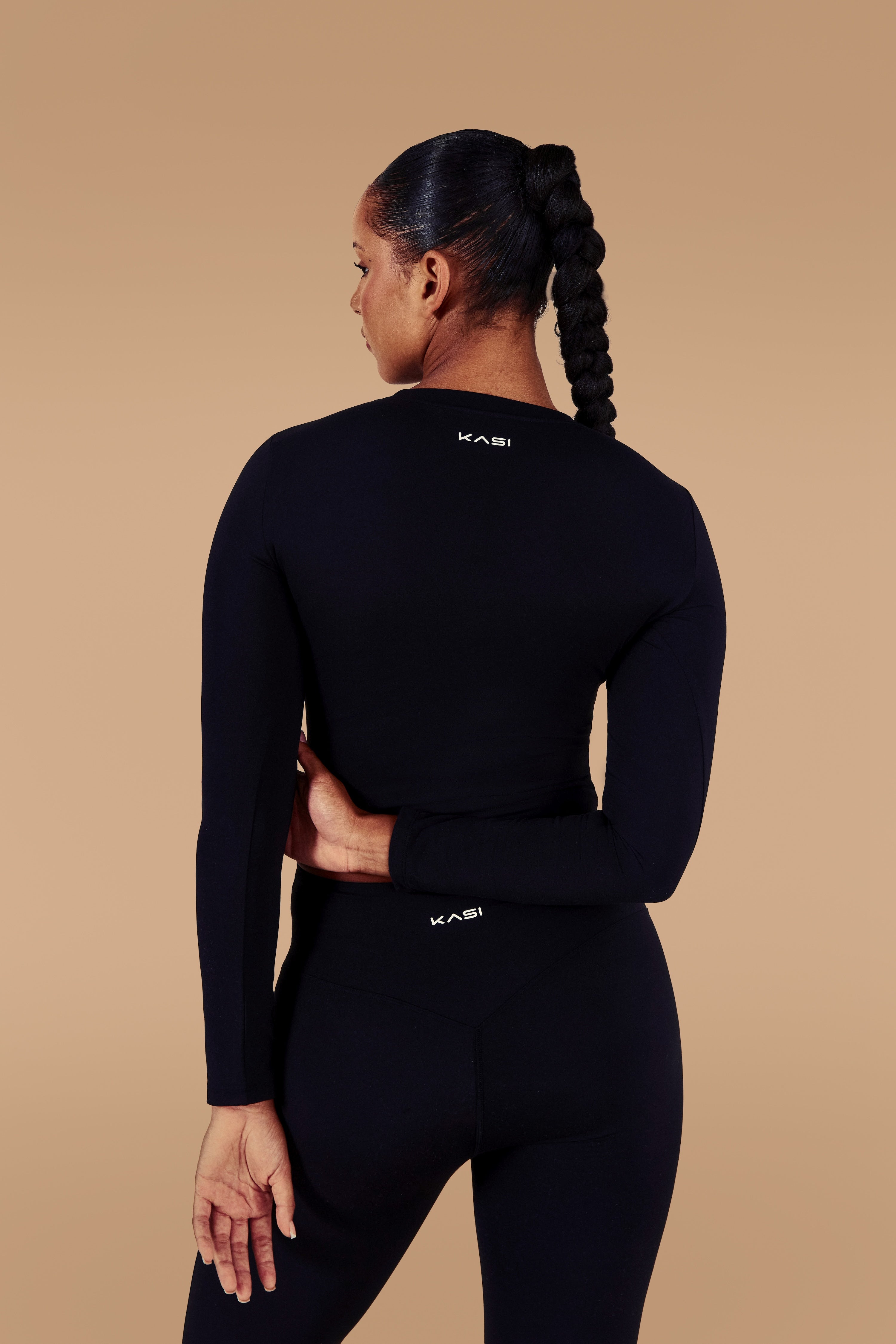 Soft Form Fitted Long Sleeve Top