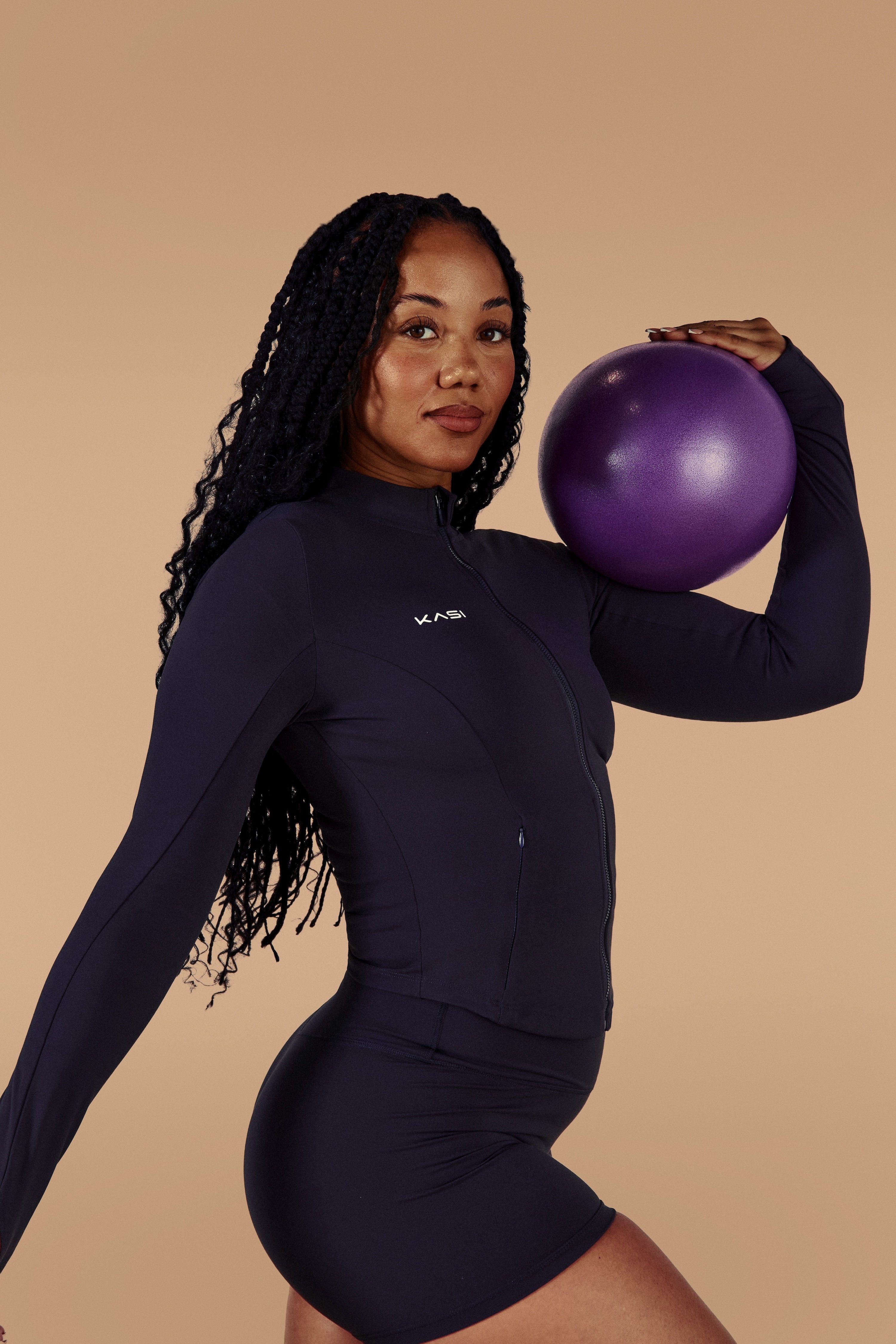 Soft Form Sculpted Zip Up Jacket