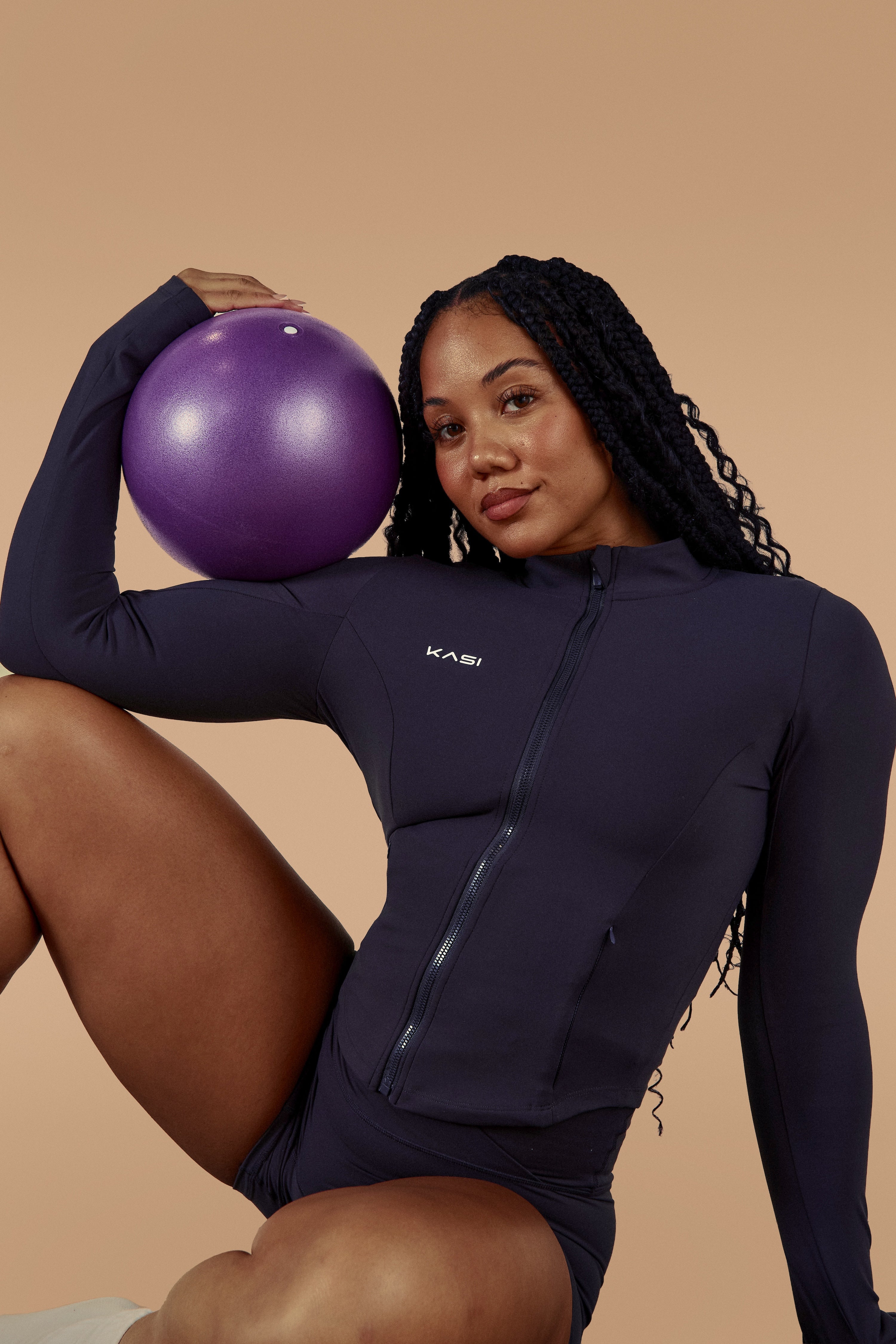 Soft Form Sculpted Zip Up Jacket