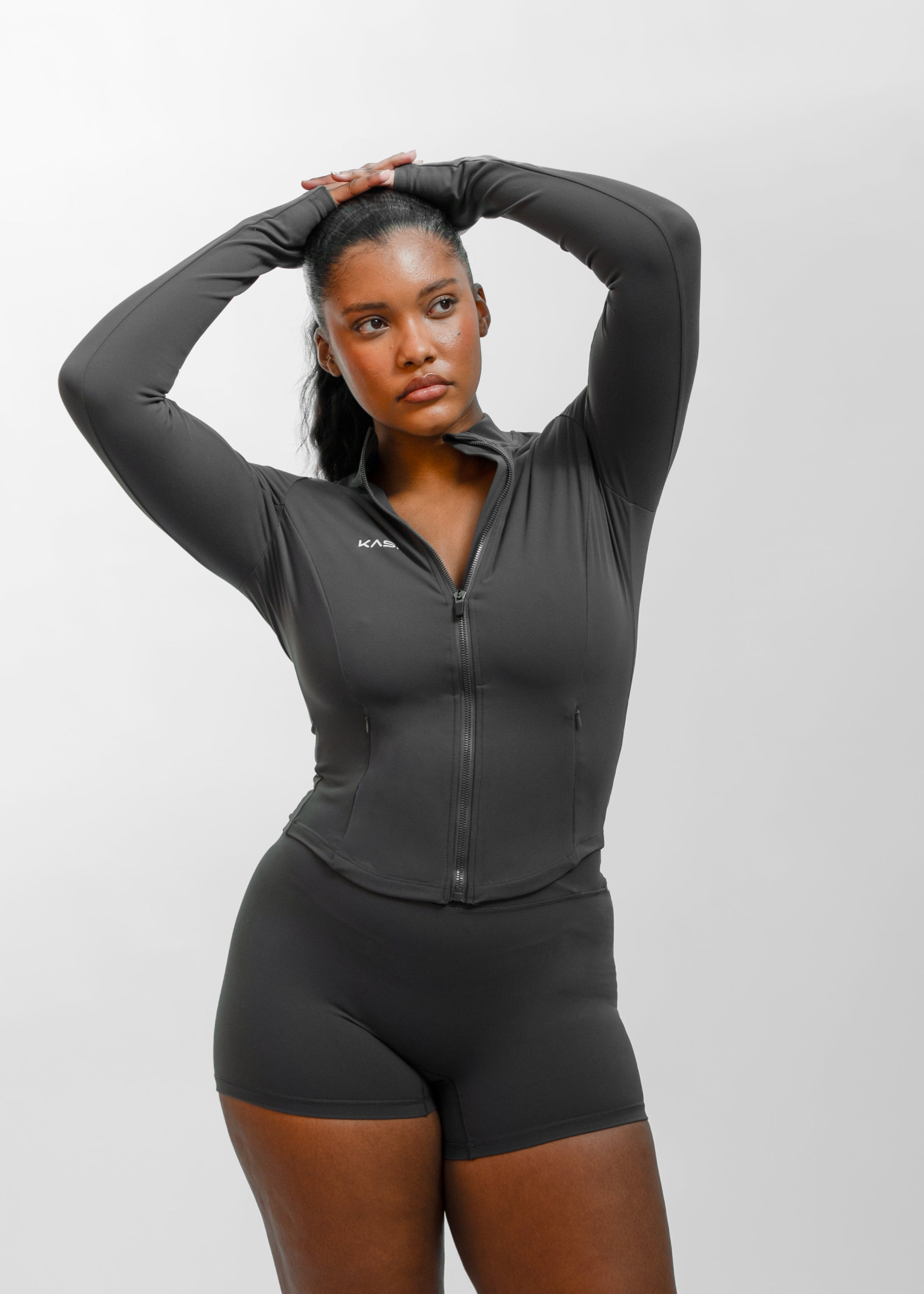 Soft Form Sculpted Zip Up Jacket - KASI Active