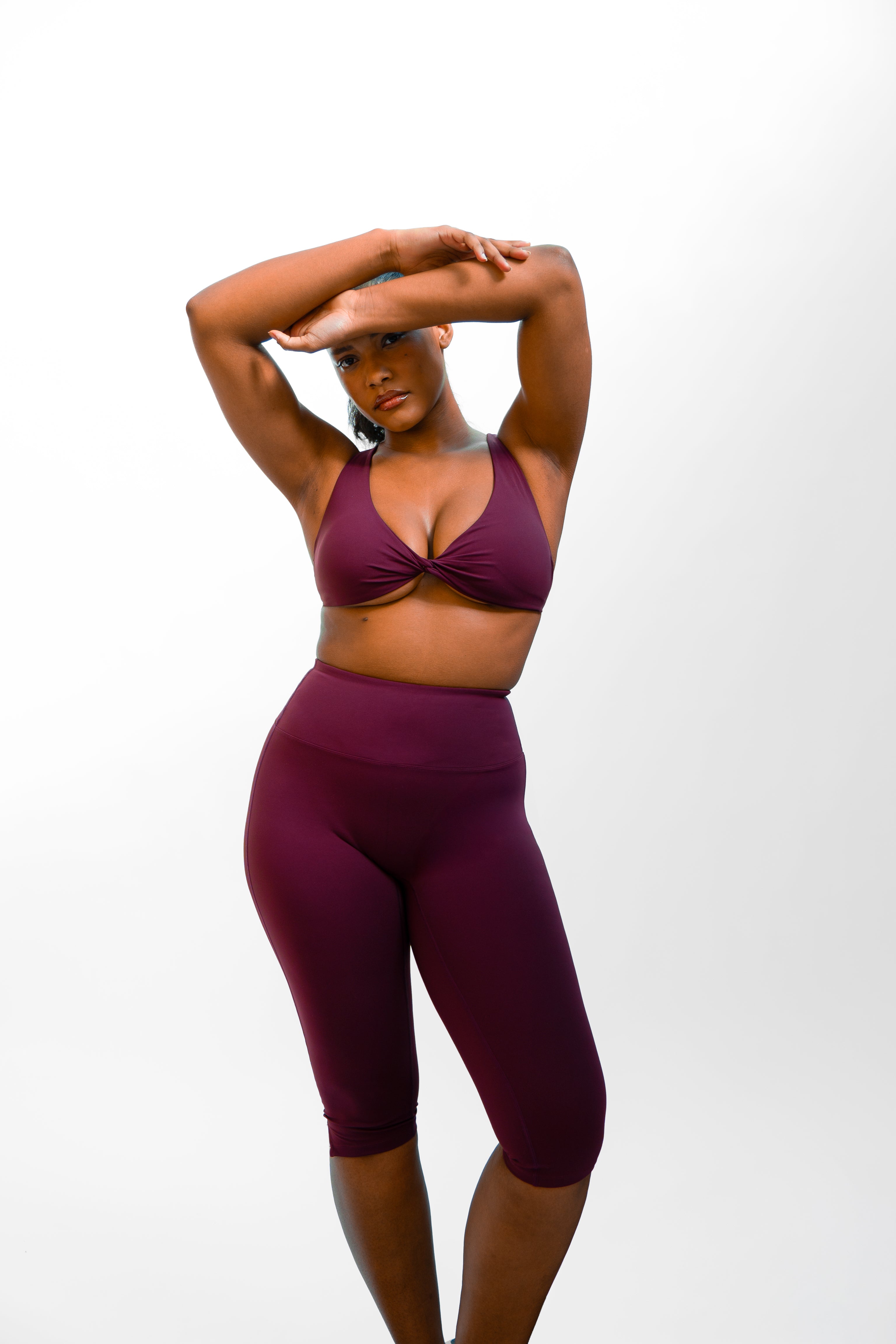 Soft Form High Waisted Capri Leggings - KASI Active