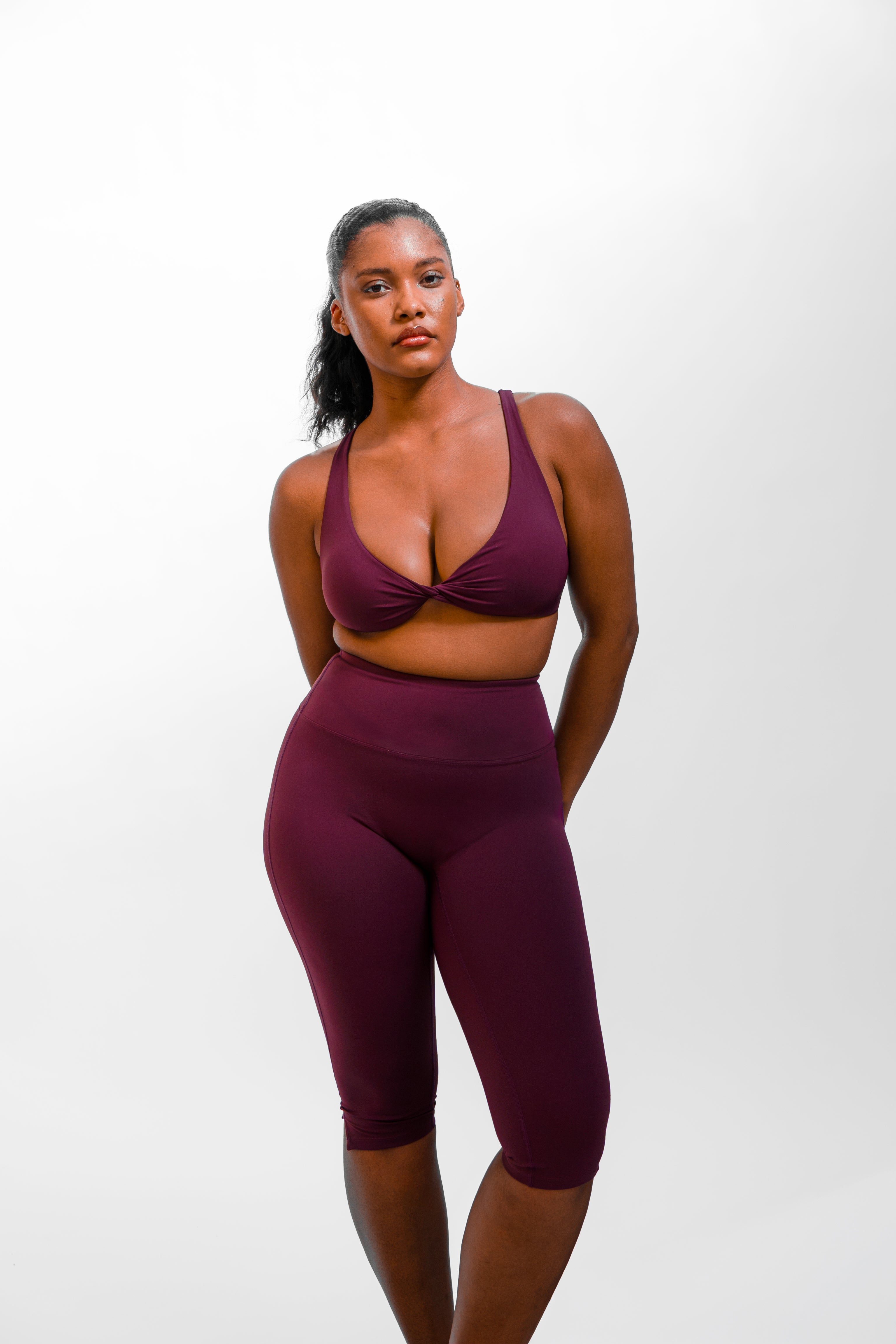 Soft Form High Waisted Capri Leggings - KASI Active